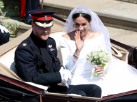 Опубликовано трогательное видео в честь годовщины свадьбы принца Гарри и Меган Маркл