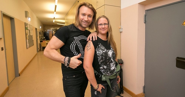 Поклонница Олега Винника сделала тату с названием его хита