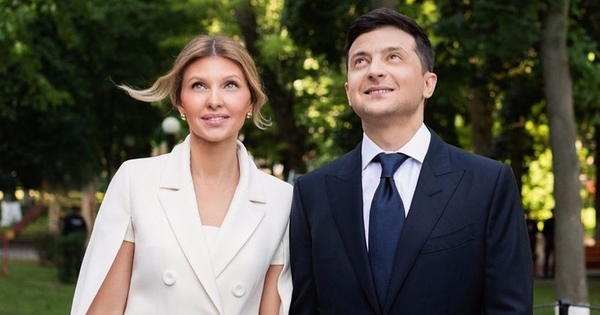 Владимир Зеленский с женой Еленой украсил обложку популярного глянца