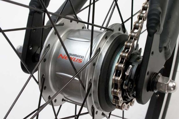 Городской велосипед с планетарной втулкой