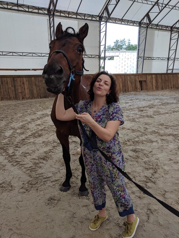 Звездный психолог Наталья Холоденко обзавелась лошадью