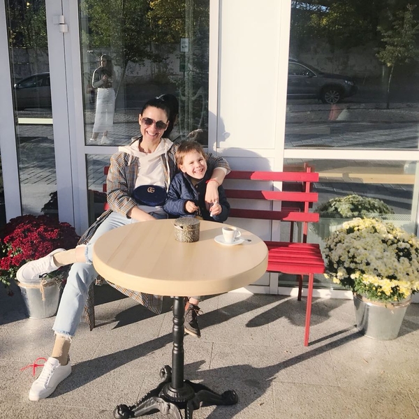 Маша Ефросинина поделилась совместным фото с сыном