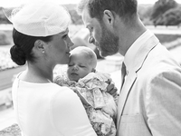 Крещение первенца Меган Маркл и принца Гарри: появилось первое фото