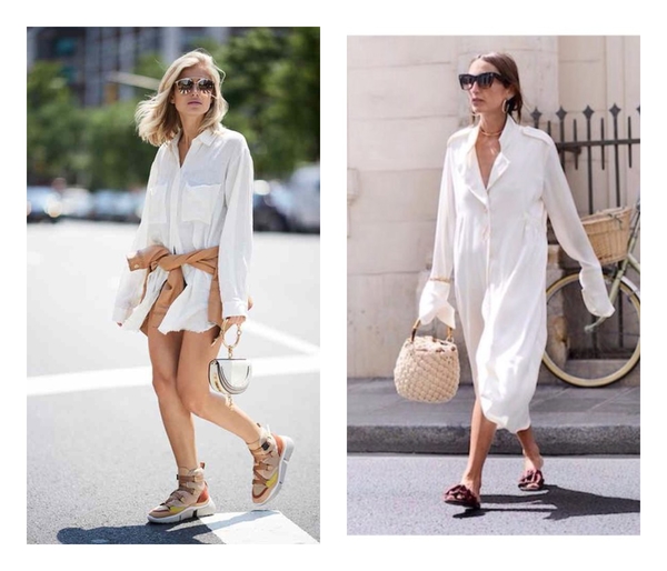 Рубашка оверсайз: ТОП-5 модных способов завоевать титул главной модницы