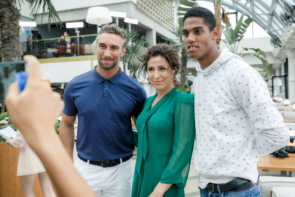 "Зважені та щасливі": Марина Боржемская, Анита Луценко, Иракли Макацария на пресс-показе