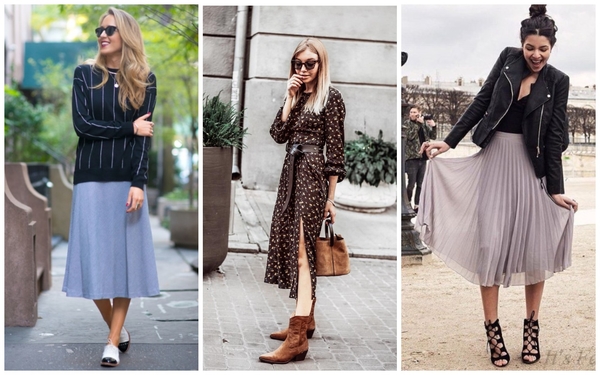 Миди из 70-х: ТОП-5 способов, как носить самую модную юбку осеннего сезона
