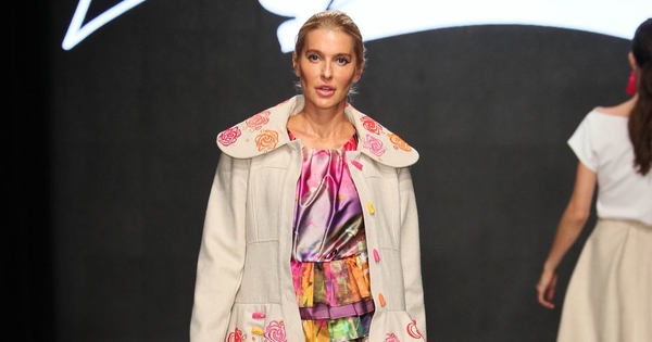 Украинская актриса Анна Буткевич дебютировала на подиуме New York Fashion Week