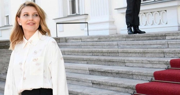 Визит Владимира и Елены Зеленских в США: Какие наряды выбрала первая леди