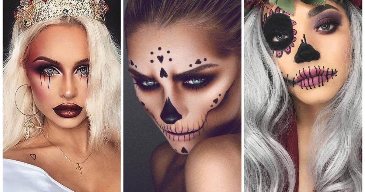 Как сделать макияж на хэллоуин дома: косметика и основные советы