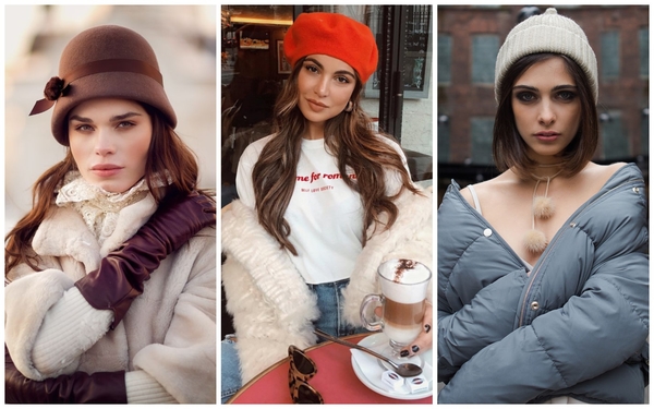 Холода наступают: Подбираем модный головной убор на зиму 2020 по форме лица