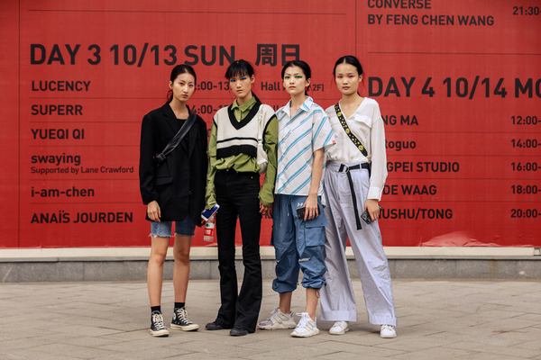 Мода по-китайски: Самые стильные луки гостей Недели моды в Шанхае сезона весна-лето 2020