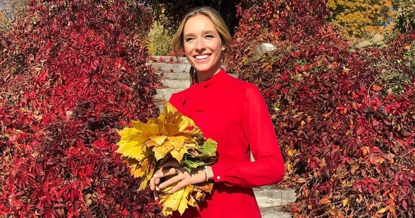 Катя Осадчая очаровала Сеть осенней фотосессией с 2-летним сыном