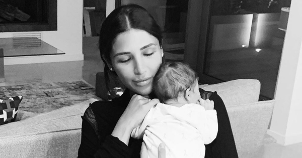 Санта Димопулос призналась, присутствовал ли супруг на родах