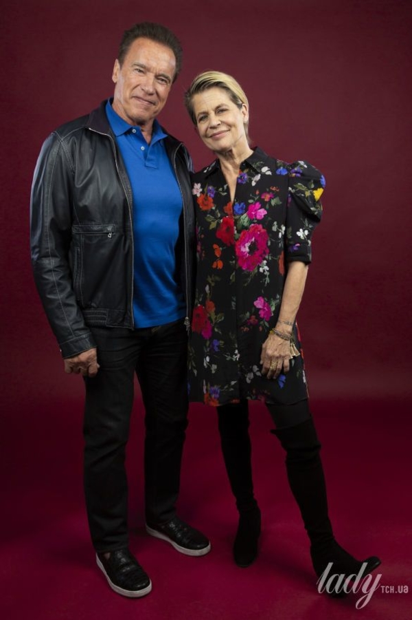 63-летняя Линда Хэмилтон засветилась на премьере "Терминатора" в коротком платье