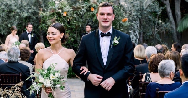 Младший сын Хью Хефнера женился на звезде "Гарри Поттера" - фото