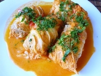 Необычные голубцы с пекинской капустой
