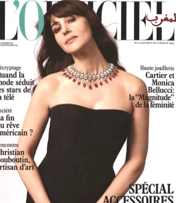 Моника Беллуччи снялась для обложки модного глянца