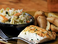 Рыба по-креольски на Крещение