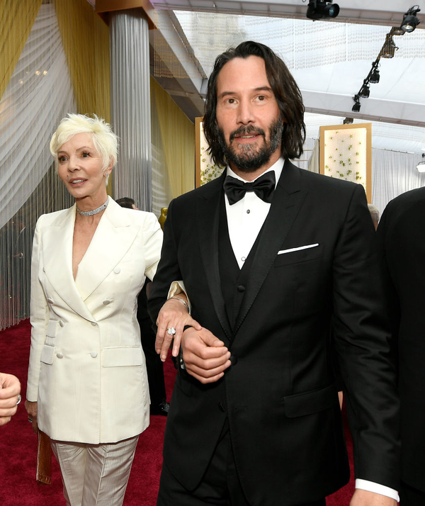 "Оскар 2020": С кем пришел на церемонию Киану Ривз - фото