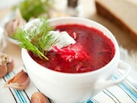 Постный борщ с белыми грибами: рецепт первого блюда