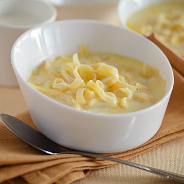 Молочный суп с вермишелью: пошаговый рецепт с фото от Магги