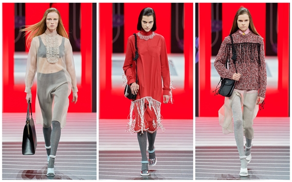 Суфражистский дух: Главные тренды на осень-зиму 2020 в коллекции Prada