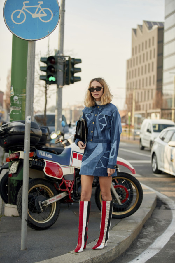 "Бокаччо"-2020: ТОП-7 стильных образов гостей Недели моды в Милане