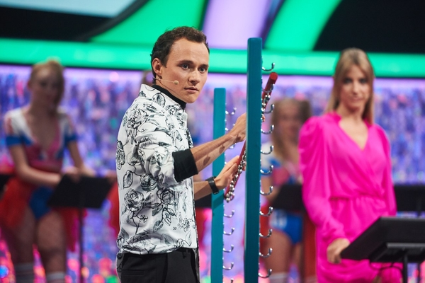 Костя Войтенко сыграл в баскетбол вещами