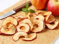 Как приготовить яблочные чипсы в микроволновке: советы