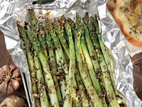 Как приготовить спаржу на гриле дома