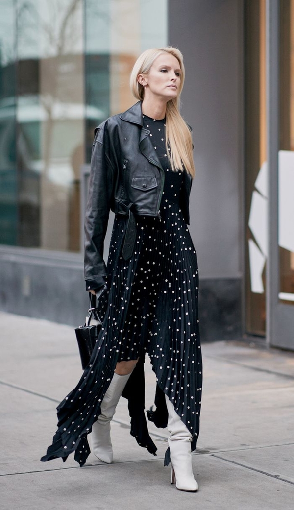 Вторая кожа: ТОП-7 актуальных способов носить косуху весной 2020