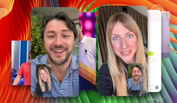 Леся Никитюк и Сергей Притула  онлайн выясняют, кто круче  (видео)