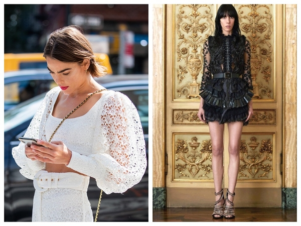 Хитросплетения: Как носить кружево летом 2020