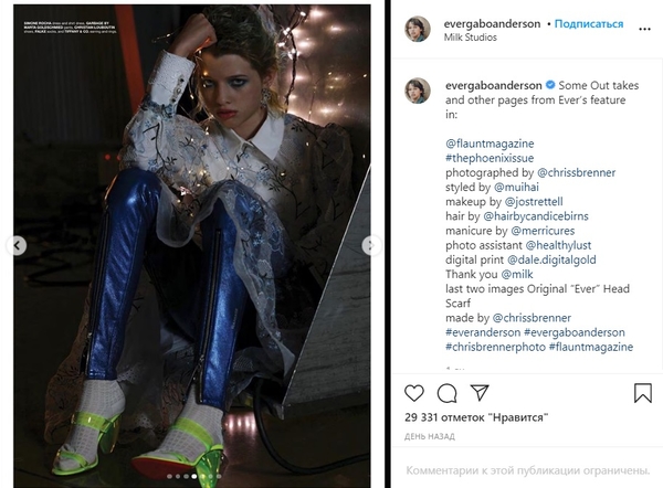 12-летняя дочка Миллы Йовович украсила обложку модного журнала