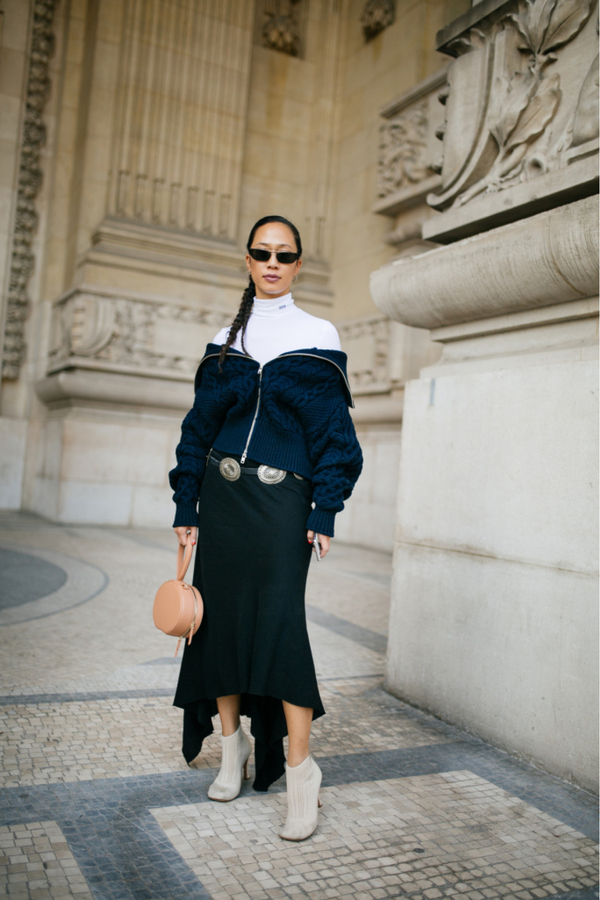 Дедушкин свитер: Новый ретро-тренд, одобренный Беллой Хадид