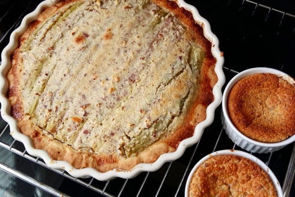 Пирог с ревенем от Юлии Панковой