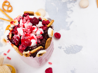 Что приготовить из малины кроме варенья: фраппе без кофе