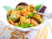 Курица с абрикосами: быстрое праздничное блюдо