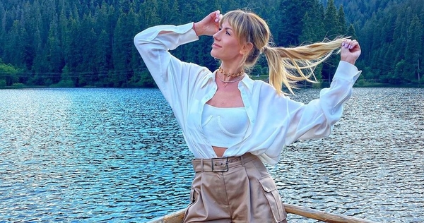 На корыте через реку: На какие жертвы Леся Никитюк готова ради удачного кадра