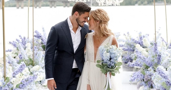 Квиткова и Добрынин устроили пышную свадьбу спустя три месяца после росписи