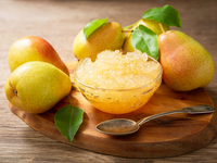 Янтарное варенье из груш дольками на зиму