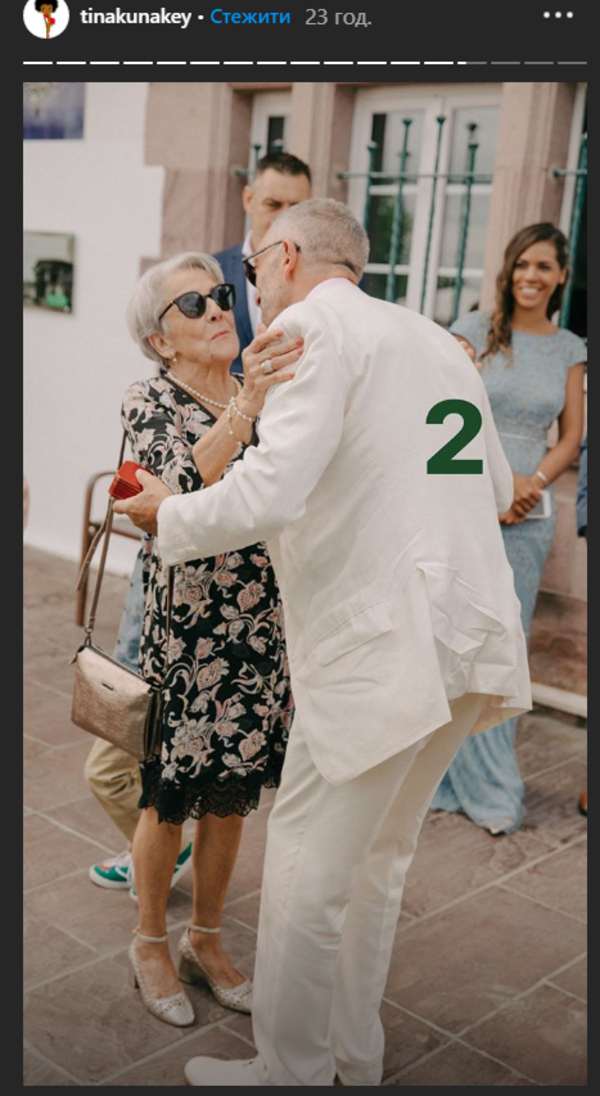 Тина Кунаки показала редкие фото со свадьбы с Венсаном Касселем