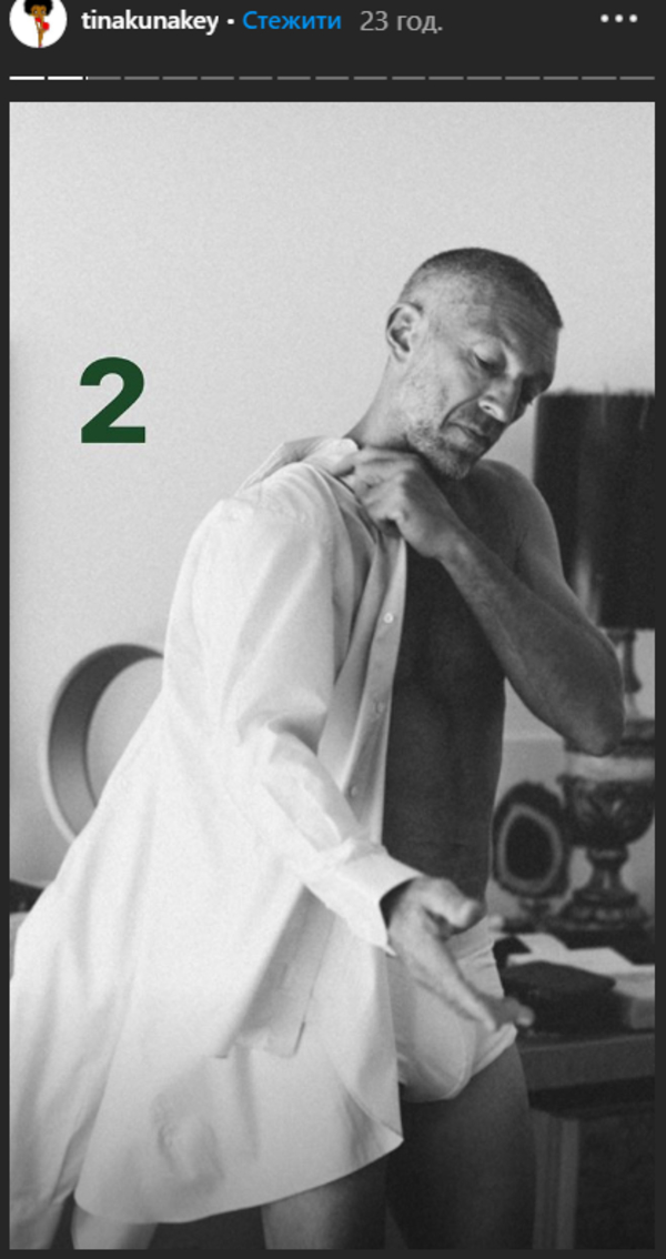 Тина Кунаки показала редкие фото со свадьбы с Венсаном Касселем