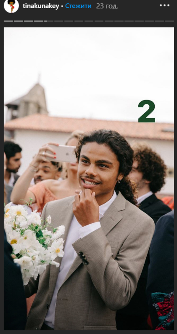 Тина Кунаки показала редкие фото со свадьбы с Венсаном Касселем