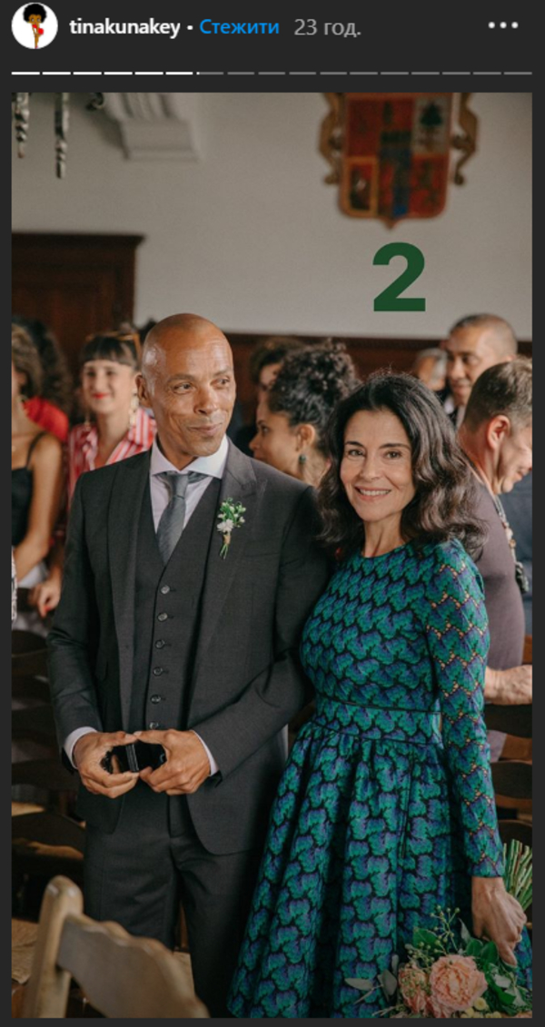 Тина Кунаки показала редкие фото со свадьбы с Венсаном Касселем