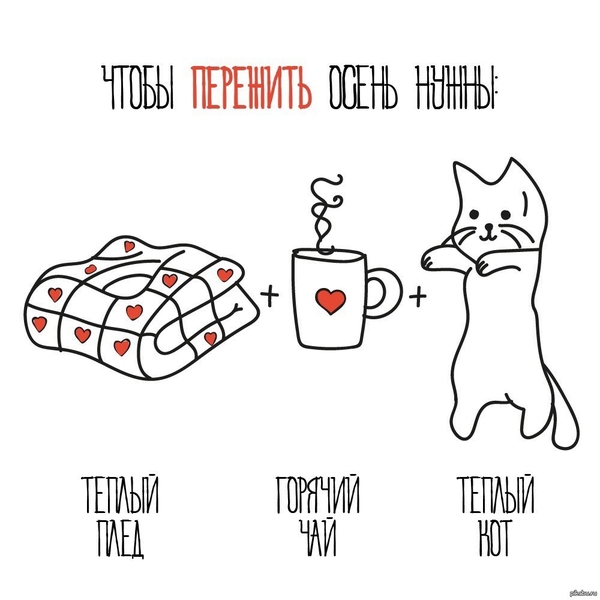 "Не кисни!": Смешные картинки про осеннюю хандру