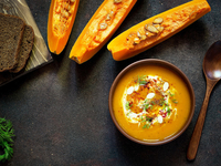 Тыквенный суп-пюре: Рецепт ароматного супа по-индийски