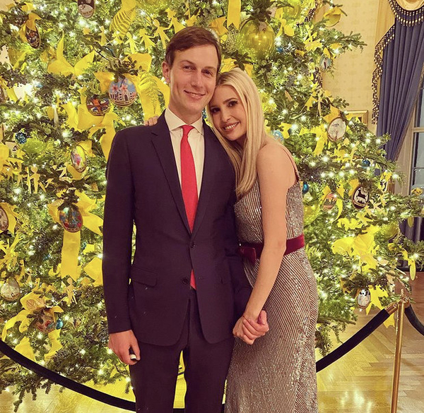 Шик и блеск: Иванка Трамп в ослепительном платье, расшитом бисером