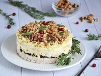 "Дамский каприз": Пошаговый рецепт новогоднего салата