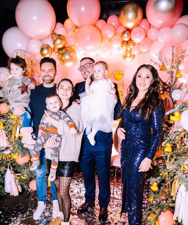 Наталка Карпа с размахом отпраздновала первый день рождения дочери